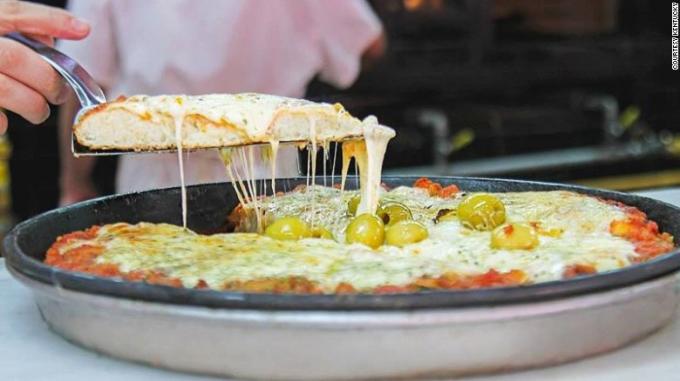 Argentinien-Pizza: Der Welt am käsigsten.