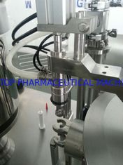 pharmazeutische Werkzeugmaschinen 2.1kw, hohe Präzisions-Spritzen-Vor-gefüllte und schließend Maschine