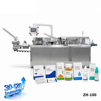 Guter Preis Full Automatic High Speed Vertical Carton Box Packing Food Soap Paper Boxed Cartoning Machine Online