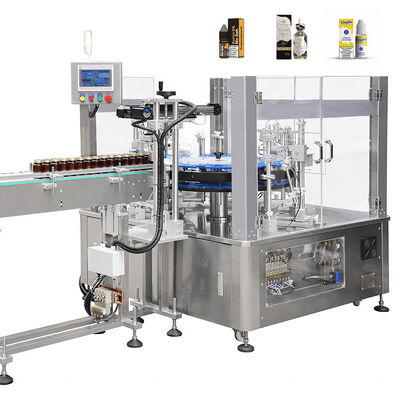 Guter Preis Liquid Foundation & Lotion Cartoning Machine Fully Automatic Box Carton Packing Machine with Instruction Manual Putting Online