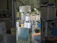 Automatische Boden-Art Metall-HAUSTIER Plastikdosen-Dichtungs-Maschinen-Nahrungsmitteldose Tin Seamer