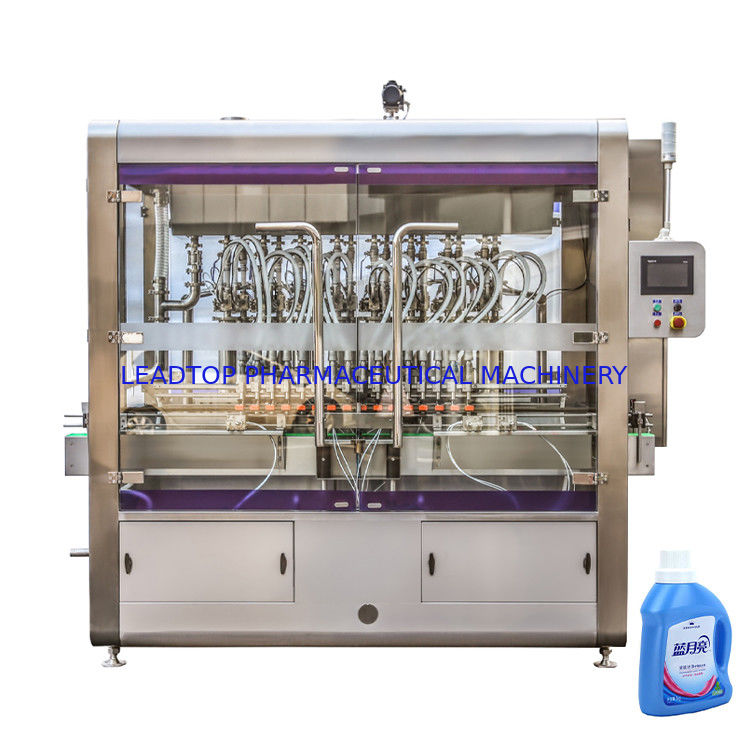 Rotationsflüssigkeitsfüllmaschine mit einer Genauigkeit von < 1% 50-5000 ml CE/GMP/SGS zertifiziert