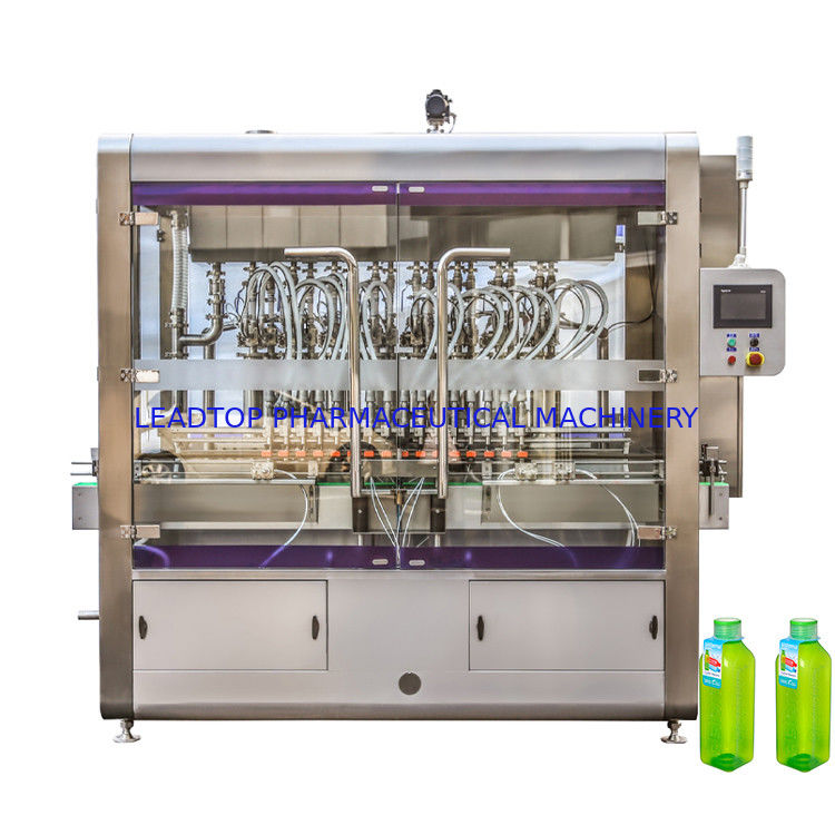 16 Düsen-Rotations-automatische Flaschenfüllmaschine mit 8 kW Stromverbrauch CE-zertifiziert