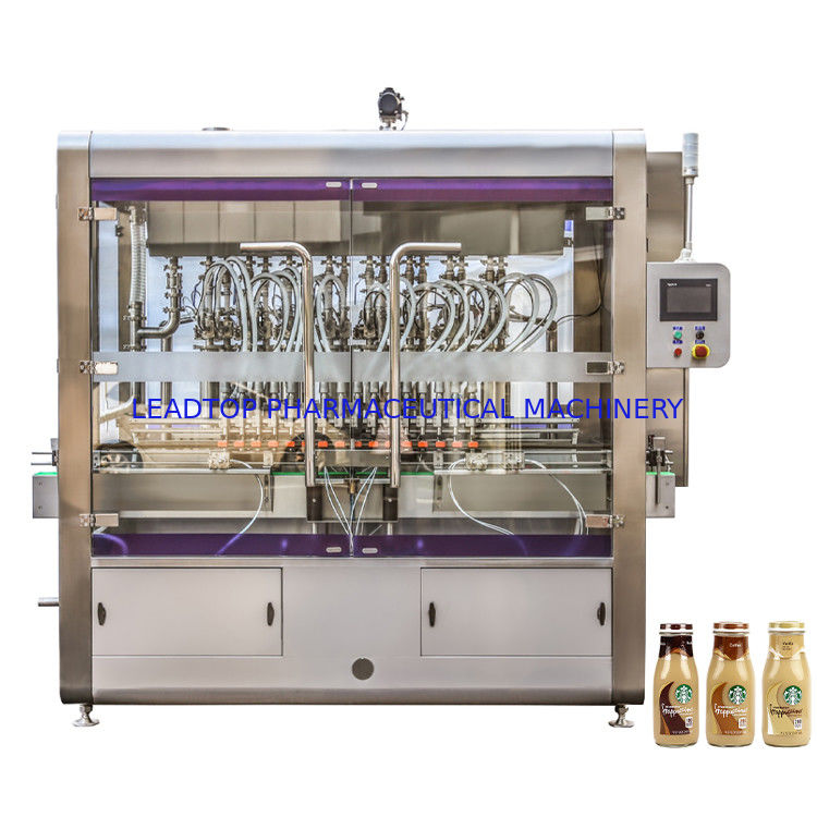 Druck Rotationsflüssigkeitsfüllmaschine 650 kg Gewicht 0,6MPa Luftbetrieb für 50-5000ml Bereich