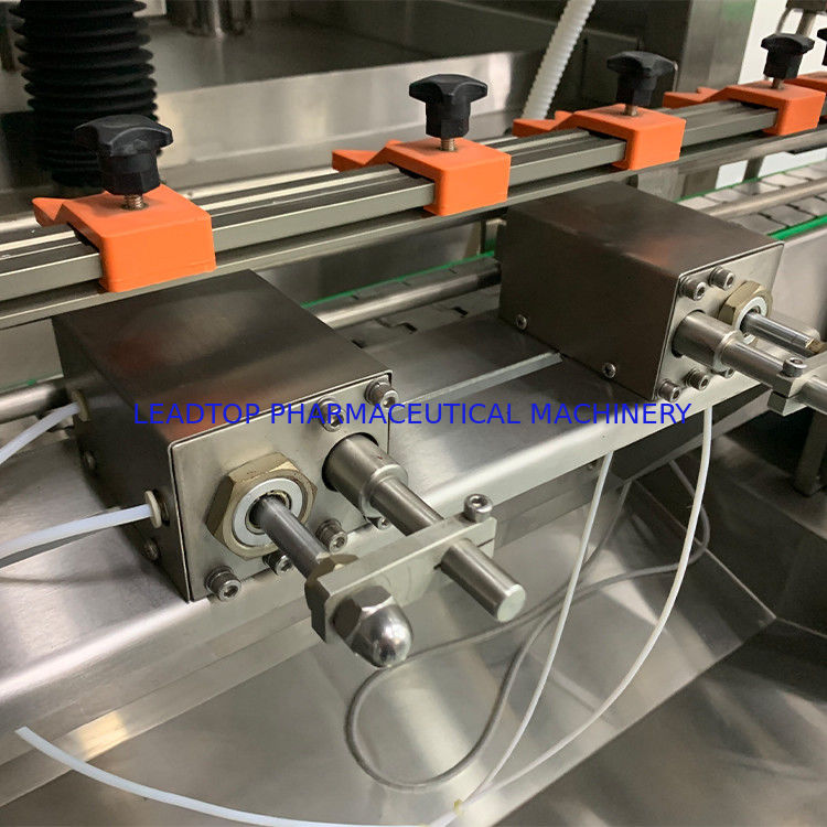 700 kg Gewicht Rotationsautomatische Flaschenfüllmaschine für Flüssigkeit 6 kW Stromverbrauch CE-zertifiziert