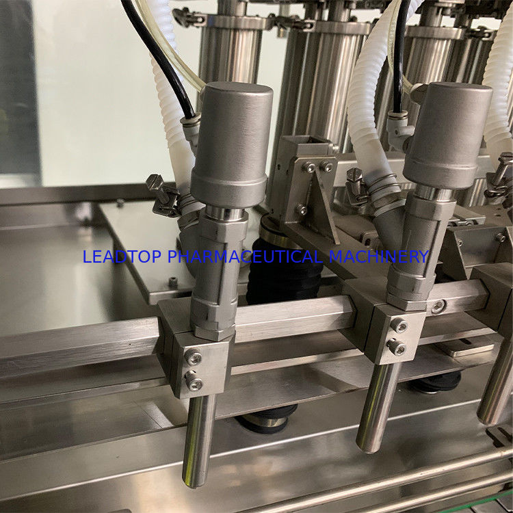 700 kg Gewicht Rotationsautomatische Flaschenfüllmaschine für Flüssigkeit 6 kW Stromverbrauch CE-zertifiziert