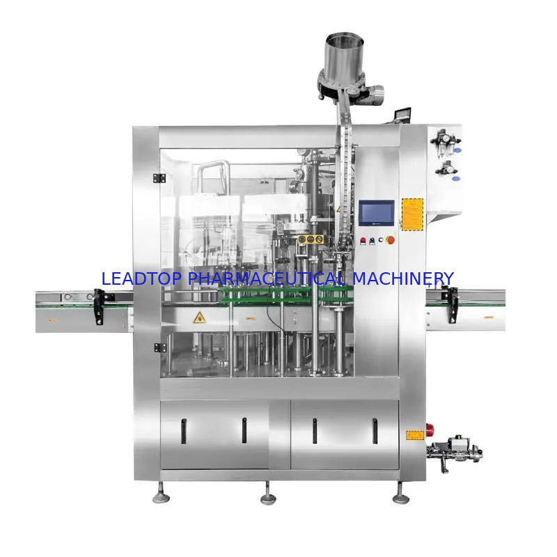 16 Düsen CE Rotationsflaschenfüllmaschine für 50-5000 ml Füllkapazität