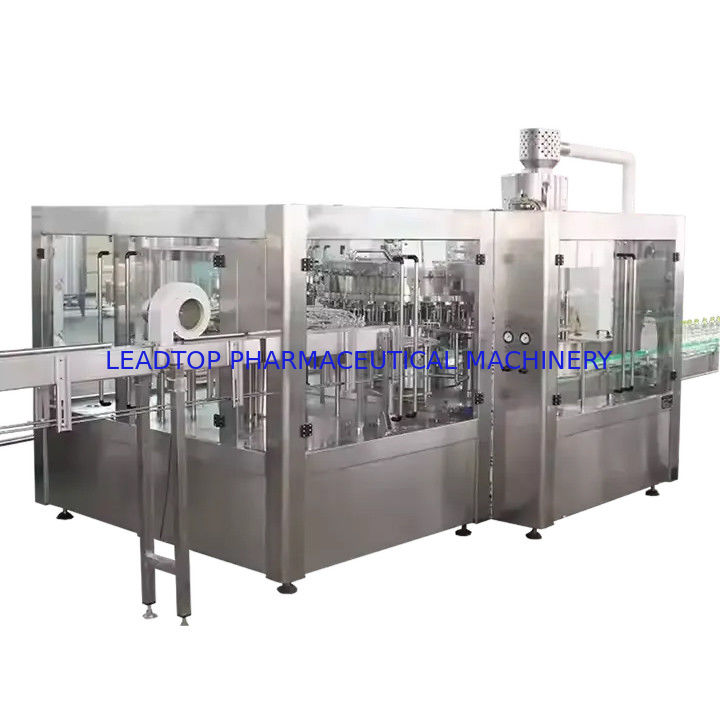 Rotationelle Flaschenfüllmaschine mit 8-14 Düsen für 0,2-2,5 L Behälter
