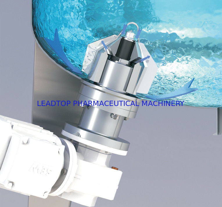 Magnetische Levitation Boden Magnetische Rührmaschine Lebensmittel Pharmazeutika Chemikalie 316L Edelstahl FDA GMP Null Kontakt Dichtung Niedrigwartung