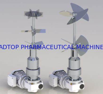 Sanitäre Unterseite Magnetische Rührmaschine Nahrungsmittel/Pharmazeutika/Chemikalien 316L Edelstahl FDA GMP Kontaktloses Versiegeln Niedrigwartung
