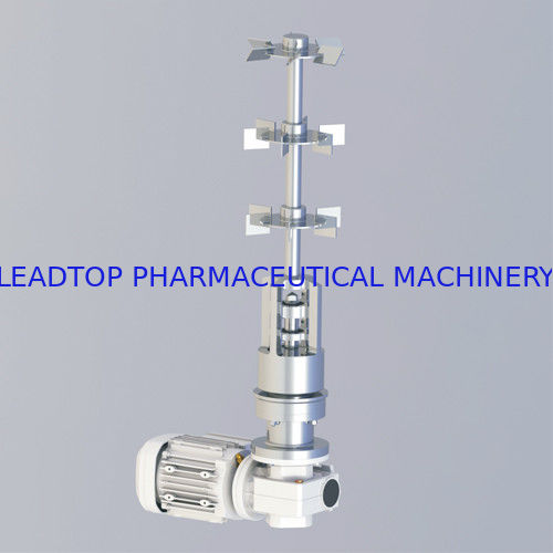 Sanitäre Magnetmischer Bodengestaltung Lebensmittel Pharma Biotech 316L SS FDA GMP Zero-Wear-Korrosionsbeständig
