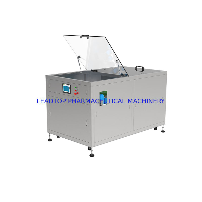 Automatischer Aufsteller mit schnell wechselbaren modularen Komponenten für schnellen Flaschengrößenwechsel