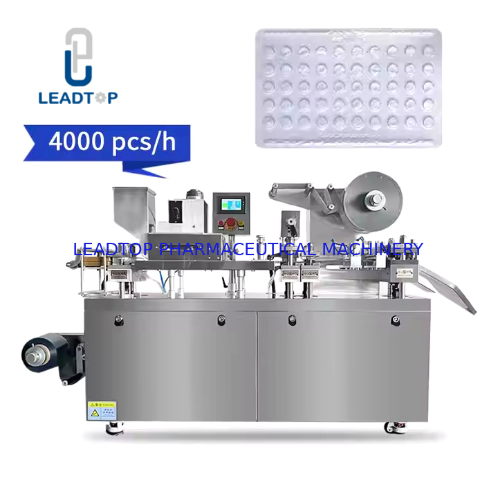 1.5KW Hochgeschwindigkeits-Blister-Verpackungsmaschine für Flüssigkeit oder Paste 30-60 Stück/min