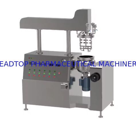 Heißer Verkauf Hochwertige SPS-gesteuerte Vakuum-Ultraschall-Edelstahl-Kosmetik-Gesichtscreme-Hautpflege-Emulgator-Maschine