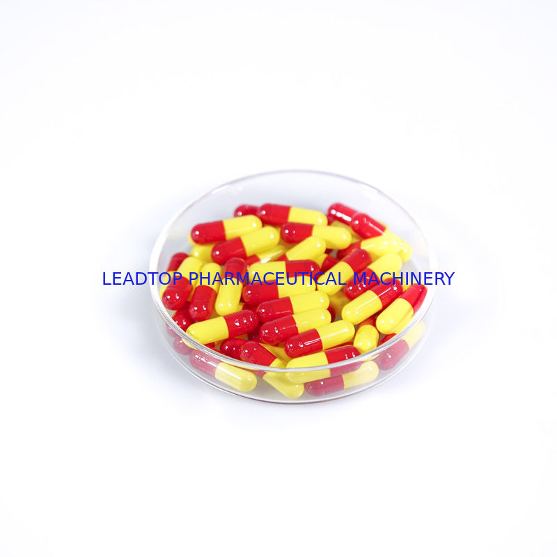 Leere vegetarische Kapseln HPMC sortieren 2/3/4 Gelatinekapsel-Weiß/Blau
