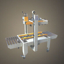 Guter Preis Halb automatische Kartoneichmeister/Klebstreifen-Karton-Dichtungs-Maschine Online