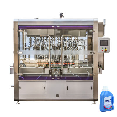 Guter Preis Rotationsflüssigkeitsfüllmaschine mit einer Genauigkeit von < 1% 50-5000 ml CE/GMP/SGS zertifiziert Online