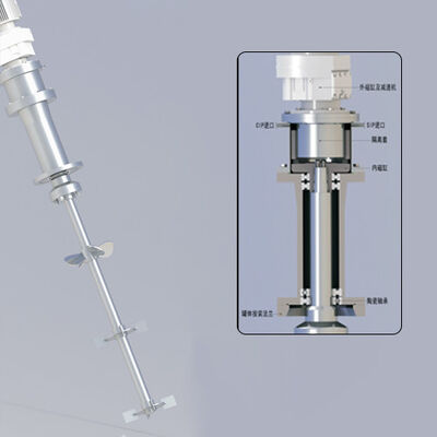 Guter Preis Top Magnetische Levitation Mischer Lebensmittel Biopharma Chemical 316L SS FDA GMP Null-Lager Verschleiß Korrosionssicher Online