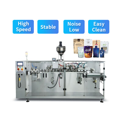 Guter Preis Fully Automatic High Speed Three Servo Food Beverage Chemical Pouch Filling Horizontal multifunctional packaging machine Online