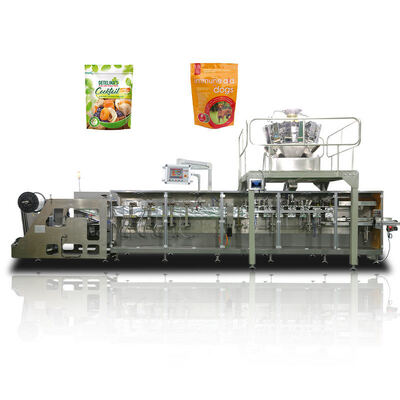 Guter Preis Fully Automatic Double Sachet Form Fill Seal Washing Powder Chemical High Speed Horizontal multifunctional packaging machine Online