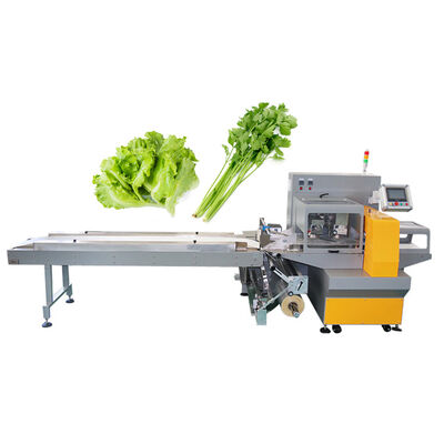 Guter Preis Fluss-Verpackungs-Verpackmaschine des Automatisierungs-Eisbergsalat-300mm Online