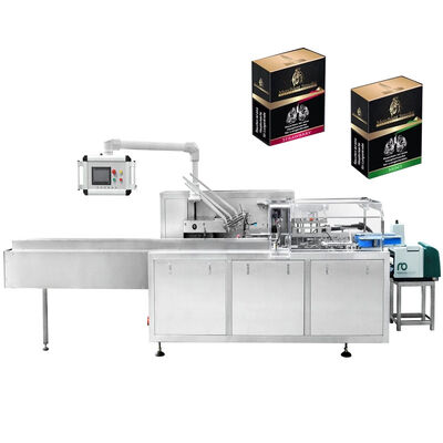 Guter Preis Aromatherapie-Zahnpasta-Kasten-Verpackungsmaschine, die 80boxes/Min kartoniert Online