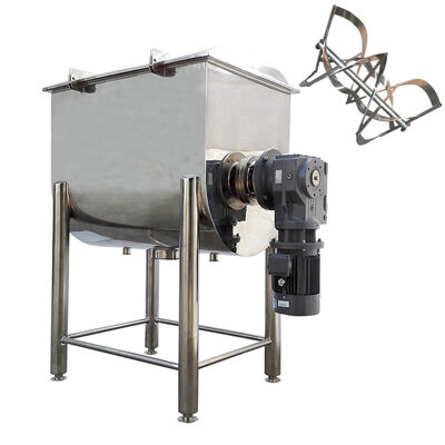 Guter Preis industrielles des Pulver-25rpm Laden Band-der Mischmaschinen-7.5kW 50L Online