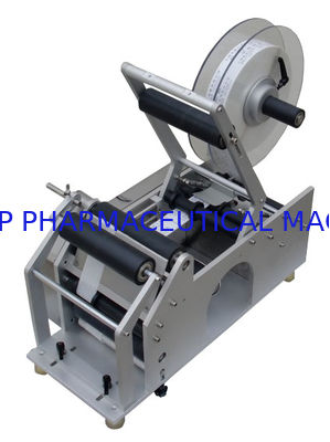 Guter Preis Einfache Operations-halb automatische Etikettiermaschine-Präzision für runde Flasche Online